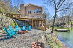Home on Lake Catherine with Dock and Fire Pit